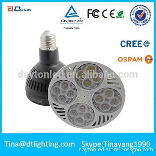natural white osram led par30 25w down light osram led par30